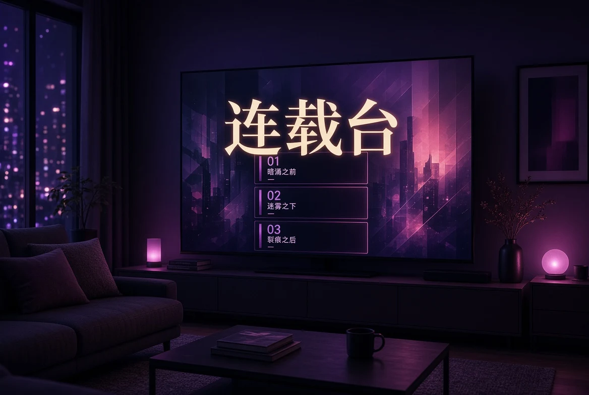 连载台栏目视觉